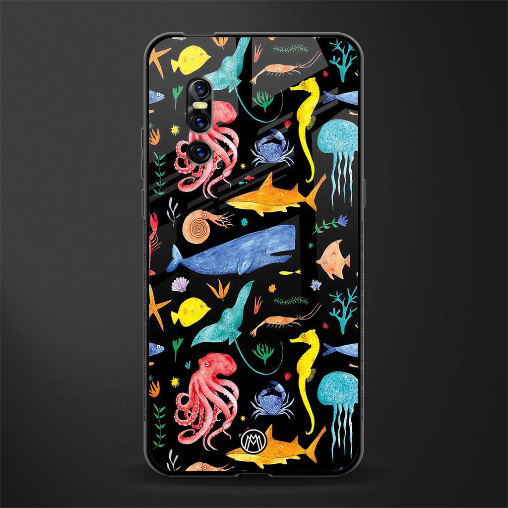atomic ocean glass case for vivo v15 pro image