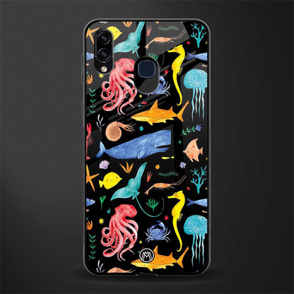 atomic ocean glass case for samsung galaxy m10s image