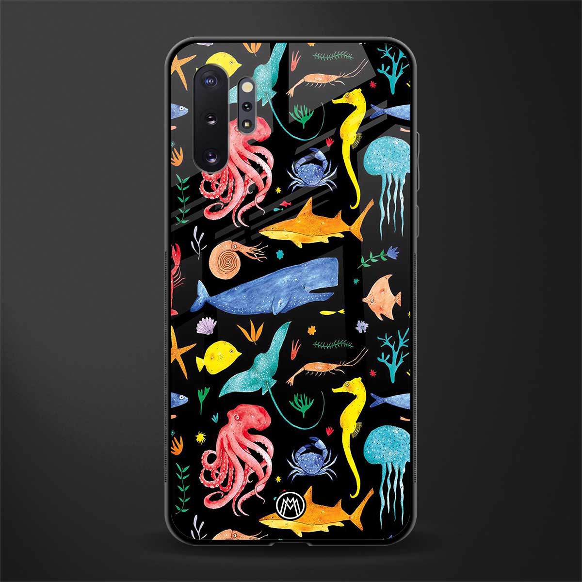 atomic ocean glass case for samsung galaxy note 10 plus image