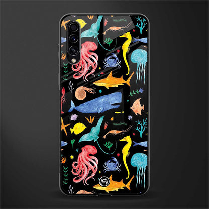 atomic ocean glass case for samsung galaxy a70s image