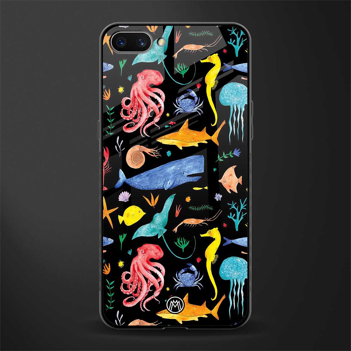 atomic ocean glass case for realme c1 image