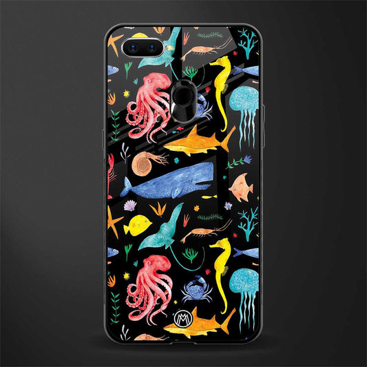 atomic ocean glass case for oppo a7 image