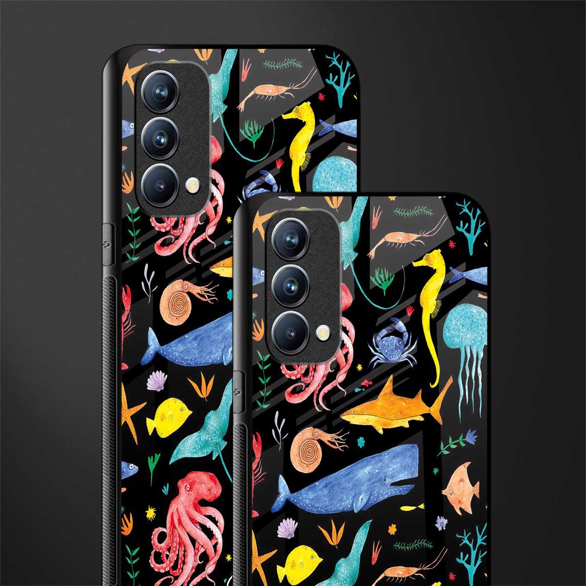 atomic ocean glass case for oppo f19s image-2