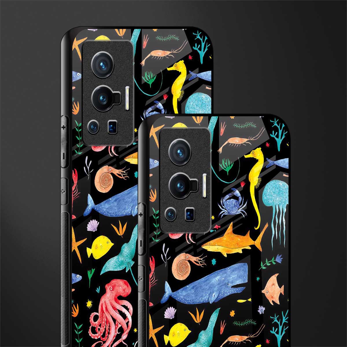 atomic ocean glass case for vivo x70 pro image-2