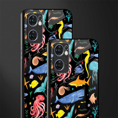 atomic ocean glass case for oppo reno7 5g image-2