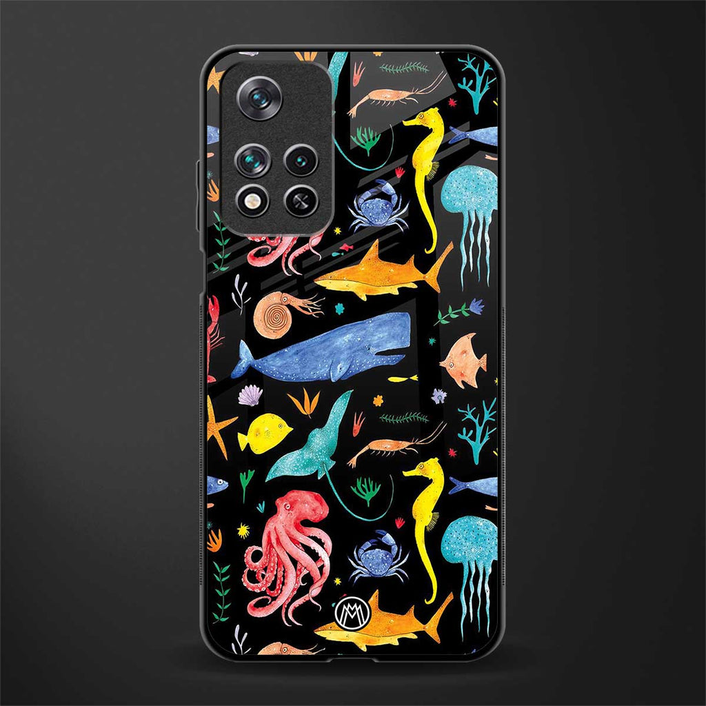 atomic ocean glass case for xiaomi 11i 5g image