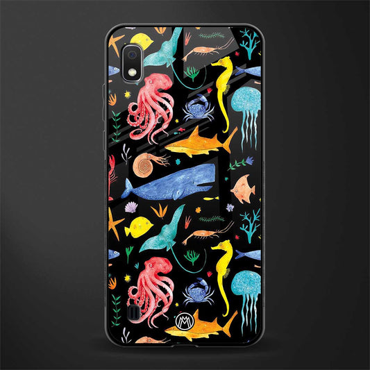 atomic ocean glass case for samsung galaxy a10 image