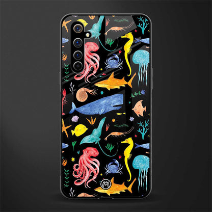 atomic ocean glass case for realme x50 pro image