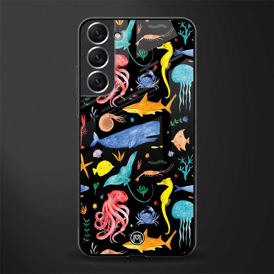 atomic ocean glass case for samsung galaxy s22 5g image