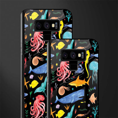 atomic ocean glass case for samsung galaxy note 9 image-2