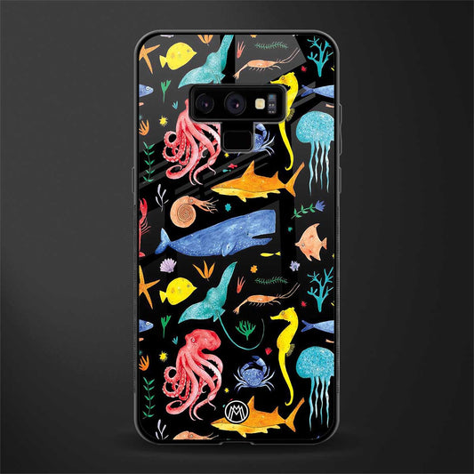 atomic ocean glass case for samsung galaxy note 9 image