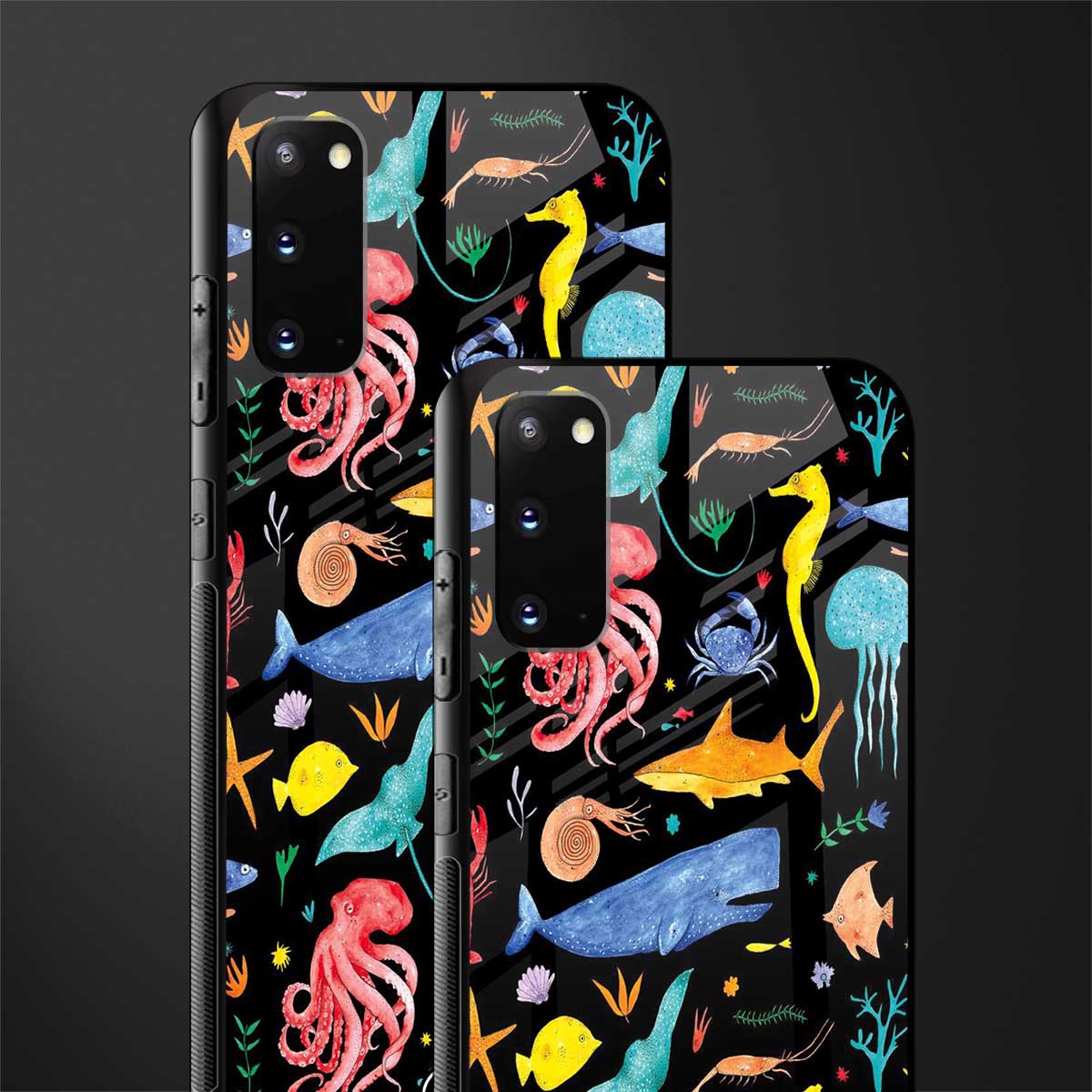 atomic ocean glass case for samsung galaxy s20 image-2
