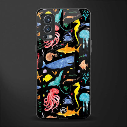 atomic ocean glass case for oneplus nord 2 5g image