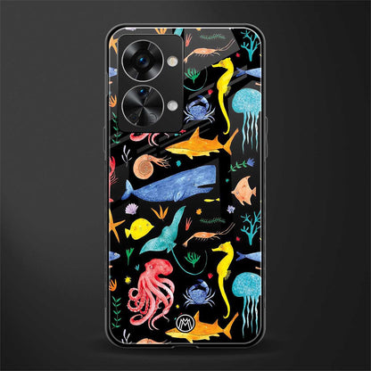 atomic ocean glass case for phone case | glass case for oneplus nord 2t 5g