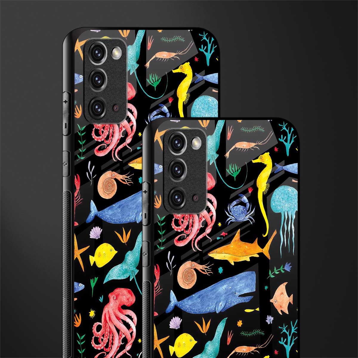 atomic ocean glass case for samsung note 20 image-2