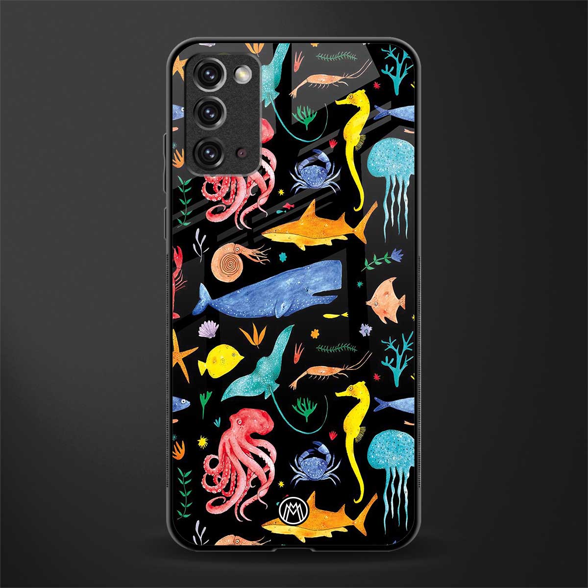 atomic ocean glass case for samsung note 20 image