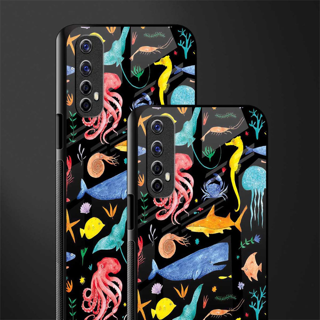 atomic ocean glass case for realme narzo 20 pro image-2