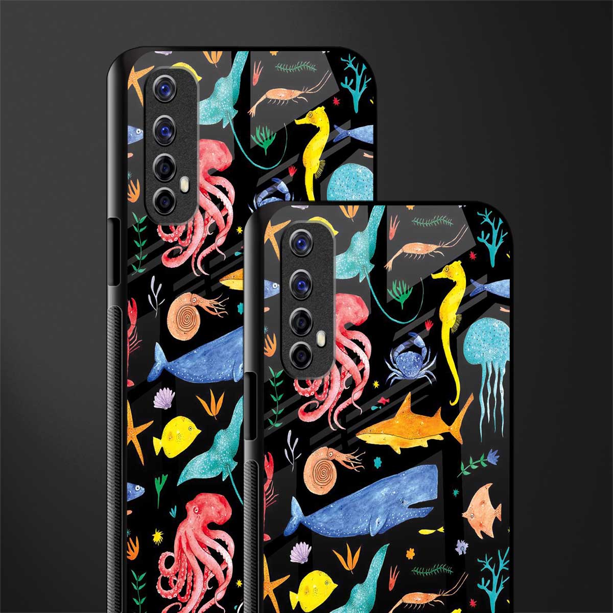 atomic ocean glass case for realme 7 image-2