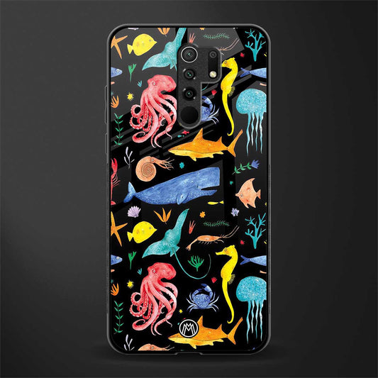 atomic ocean glass case for poco m2 reloaded image