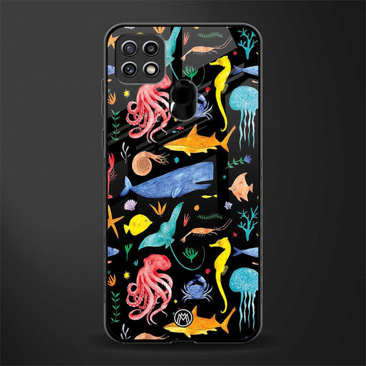 atomic ocean glass case for oppo a15s image