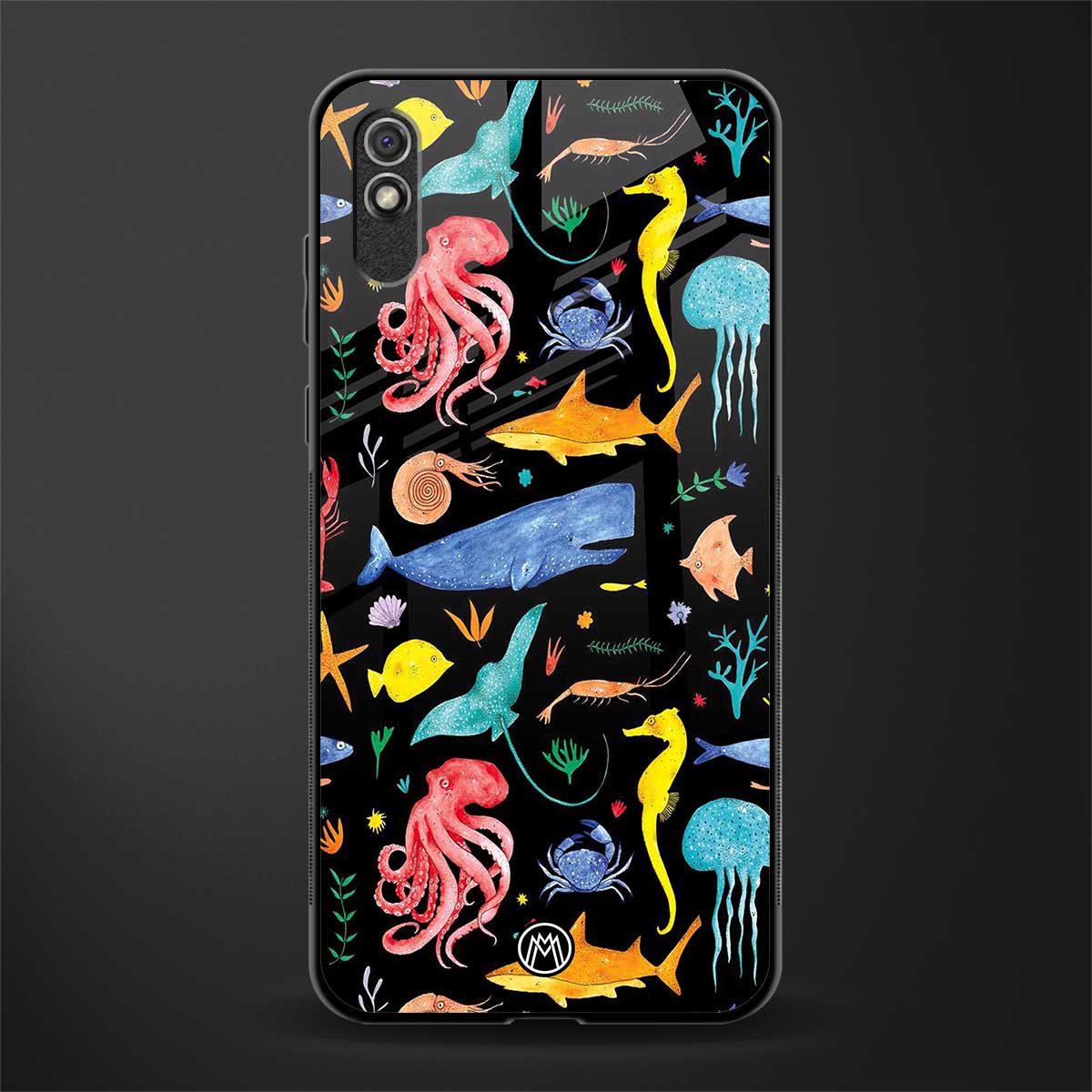 atomic ocean glass case for redmi 9a sport image