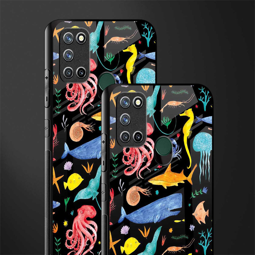 atomic ocean glass case for realme 7i image-2