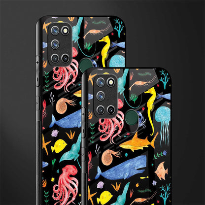 atomic ocean glass case for realme 7i image-2