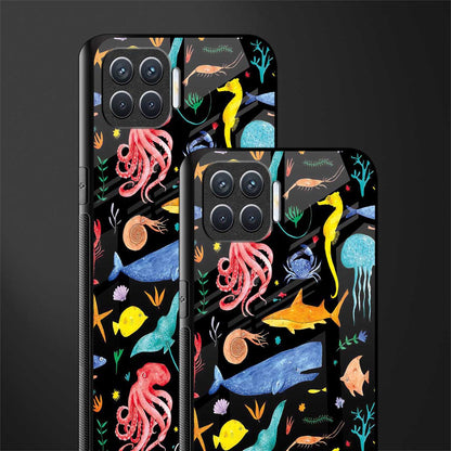 atomic ocean glass case for oppo f17 pro image-2