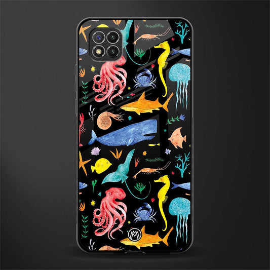 atomic ocean glass case for poco c3 image