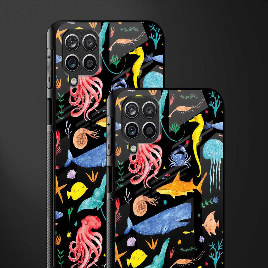 atomic ocean glass case for samsung galaxy a42 5g image-2