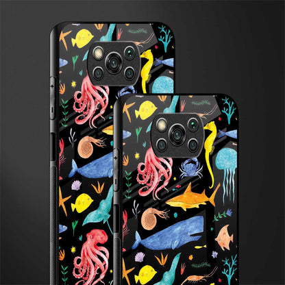 atomic ocean glass case for poco x3 pro image-2