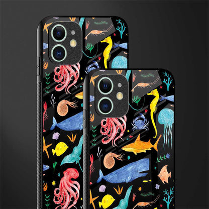 atomic ocean glass case for iphone 12 mini image-2