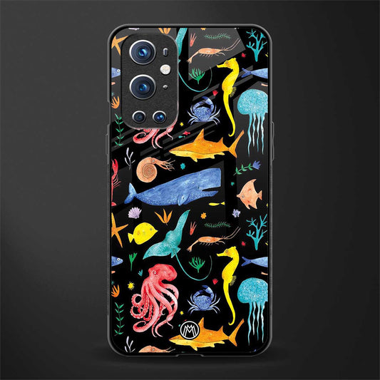 atomic ocean glass case for oneplus 9 pro image