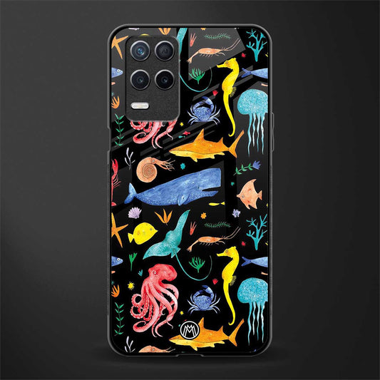 atomic ocean glass case for realme narzo 30 5g image