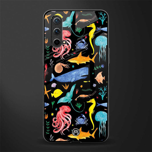 atomic ocean glass case for oneplus nord ce 5g image