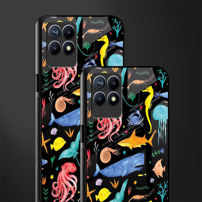 atomic ocean glass case for realme 8i image-2