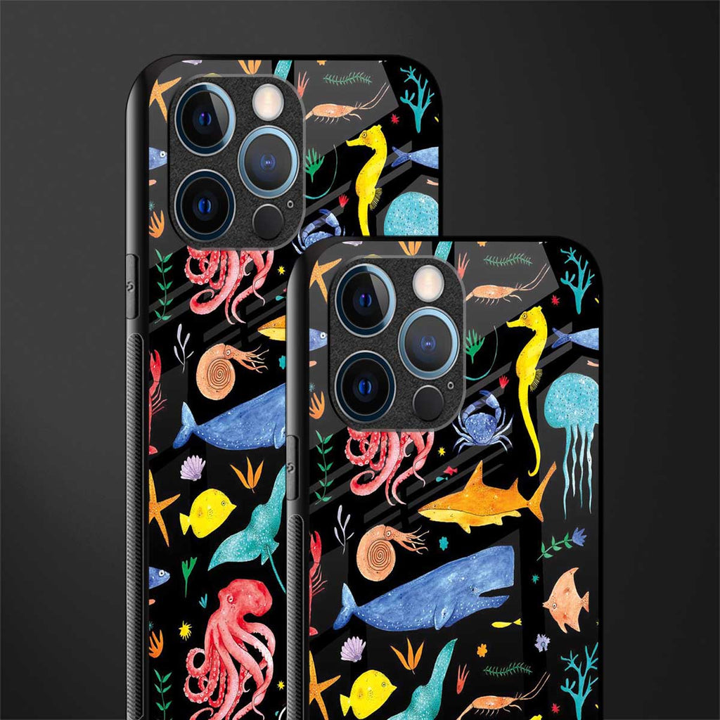 atomic ocean glass case for iphone 12 pro image-2