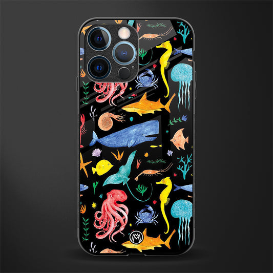 atomic ocean glass case for iphone 12 pro image