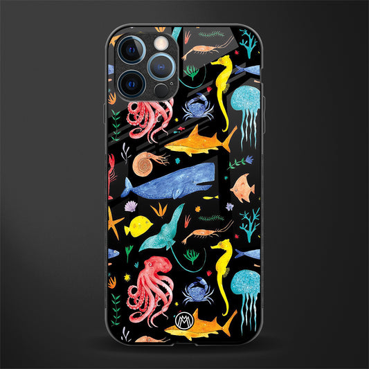 atomic ocean glass case for iphone 12 pro max image