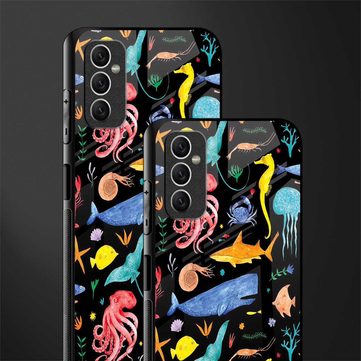 atomic ocean glass case for samsung galaxy m52 5g image-2