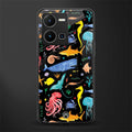 atomic ocean back phone cover | glass case for vivo y35 4g