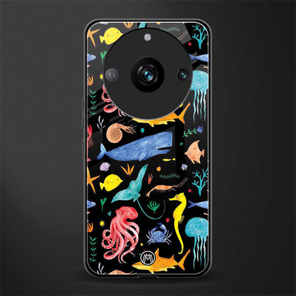 atomic ocean back phone cover | glass case for realme 11 pro 5g