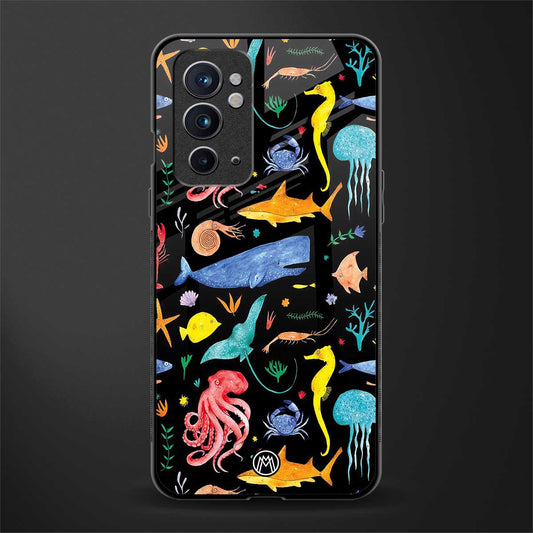 atomic ocean glass case for oneplus 9rt image