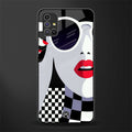 attitude queen glass case for samsung galaxy m31s image