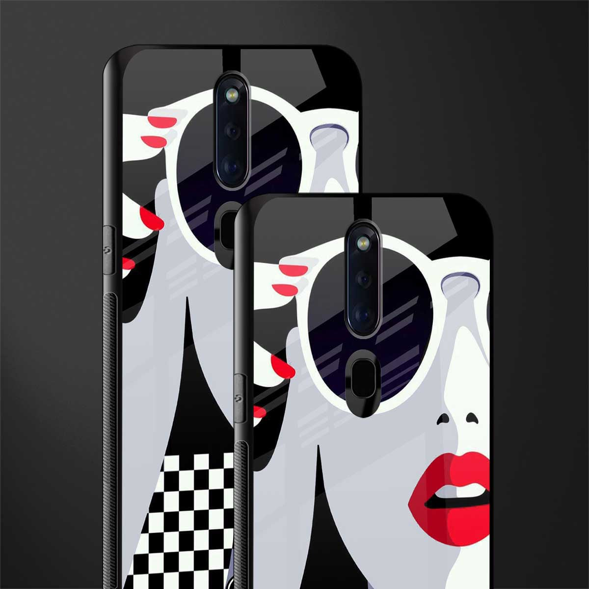 attitude queen glass case for oppo f11 pro image-2