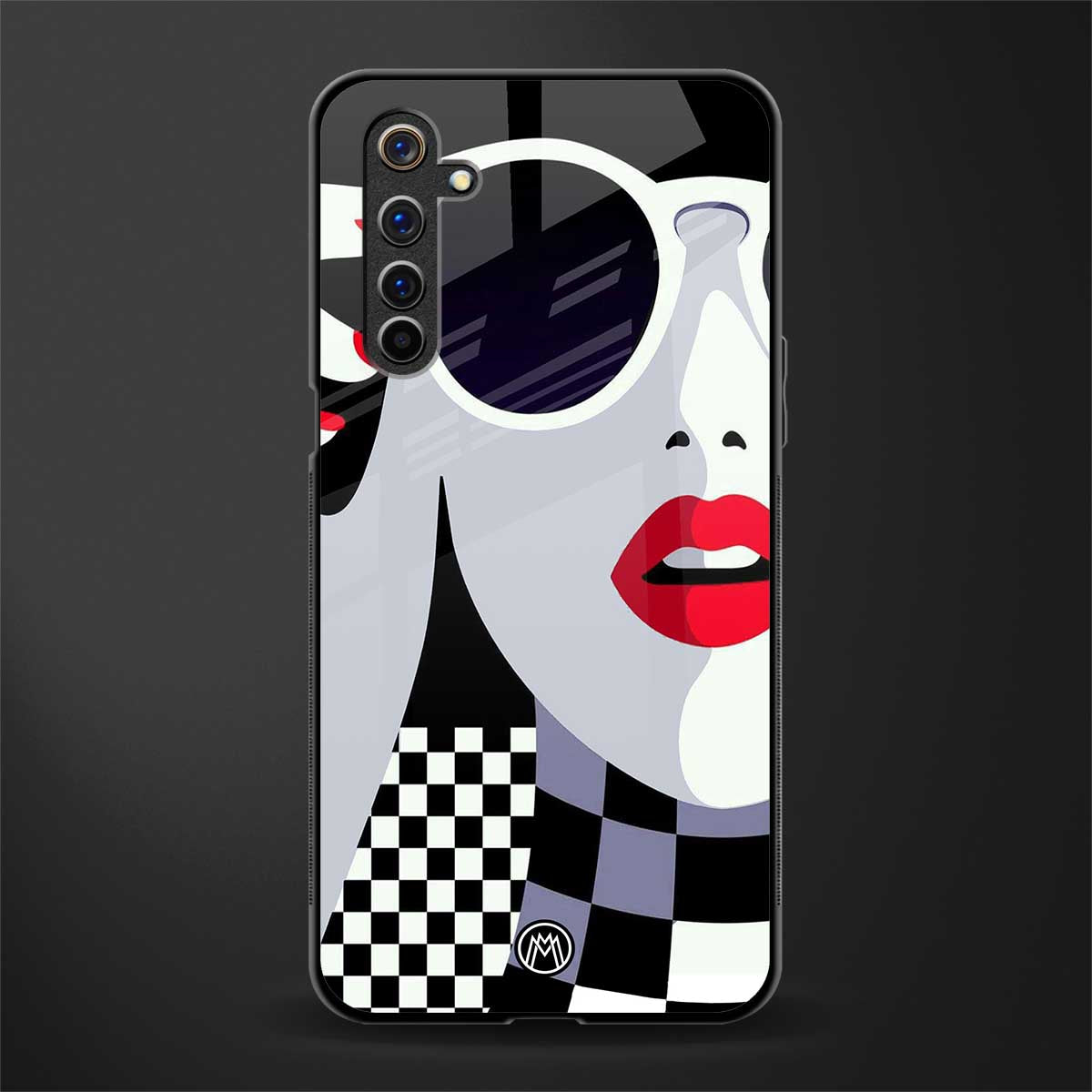 attitude queen glass case for realme 6 pro image