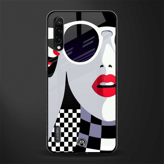 attitude queen glass case for mi a3 redmi a3 image