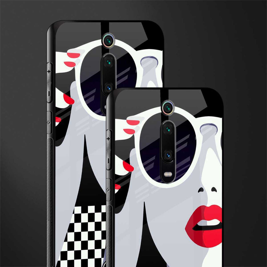 attitude queen glass case for redmi k20 pro image-2