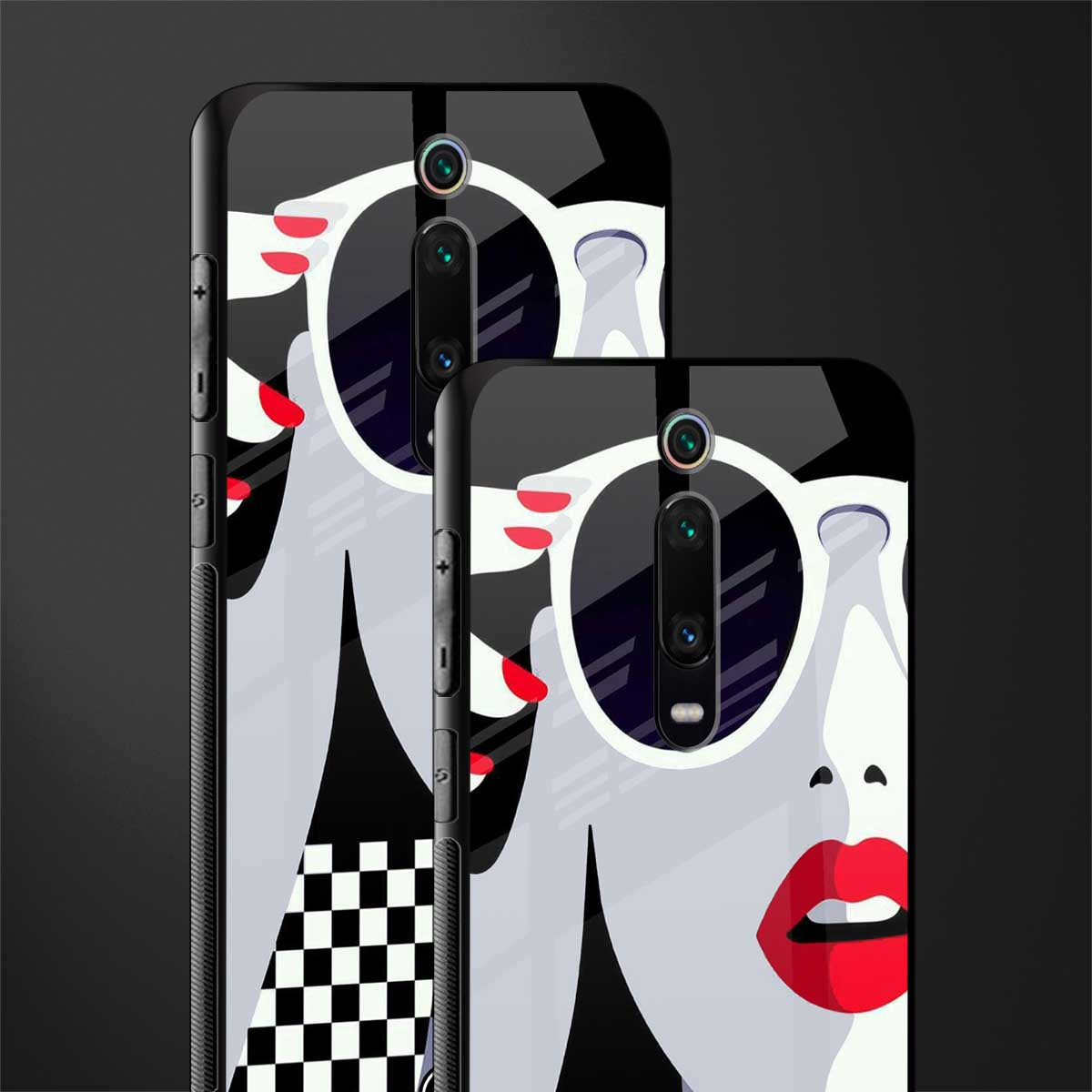 attitude queen glass case for redmi k20 pro image-2