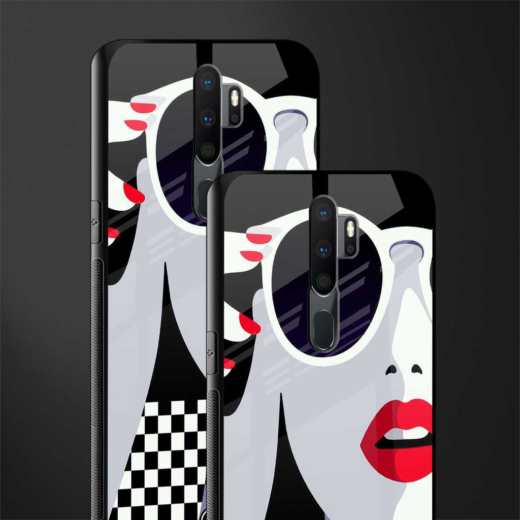 attitude queen glass case for oppo a5 2020 image-2